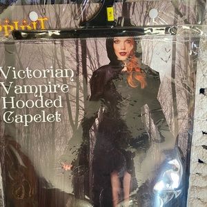 Victorian Hooded Caplet for Halloween